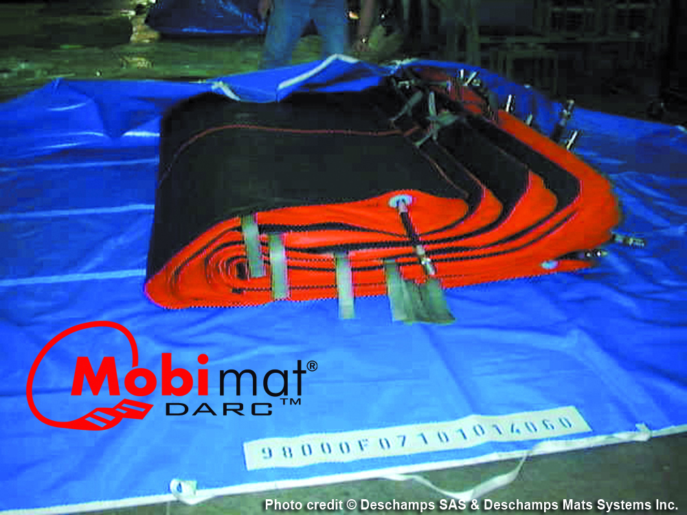 Mobi-Mat Aircraft Recovery Cushions