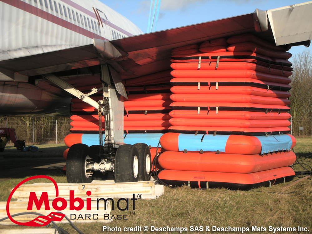 Mobi-Mat Aircraft Recovery Cushions Base