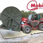 Mobi-Mat Aircraft Recovery Front End Loader Dispenser