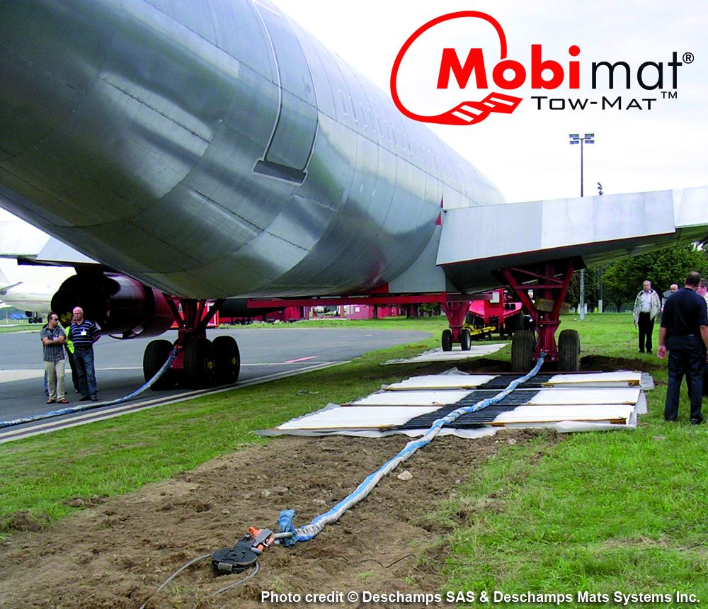Mobi-Mat Aircraft Recovery Tow-Mat